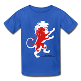 LION- Gildan Ultra Cotton Youth T-Shirt - royal blue