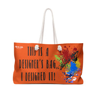 Orange P.F.E Weekender Bag