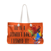 Orange P.F.E Weekender Bag
