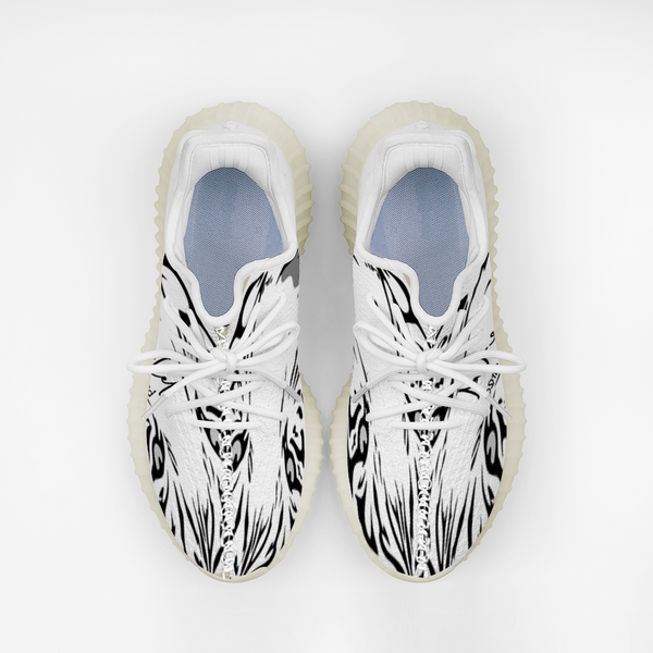 P.F.E Tiger Print Yeezy Breathable Sneakers PER e LEL Fashion