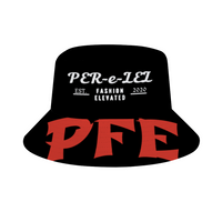 P.F.E Bucket Hat-Black