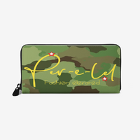 P.F.E Camouflage Custom Leather Wallet