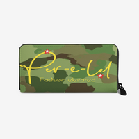 P.F.E Camouflage Custom Leather Wallet