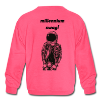 Kids' Crewneck Sweatshirt - neon pink