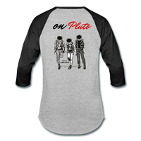 Pluto Baseball T-Shirt - heather gray/black