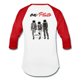 Pluto Baseball T-Shirt - white/red