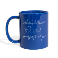 City Lights Coffee/ Tea Mug - royal blue