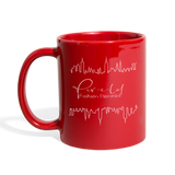 City Lights Coffee/ Tea Mug - red