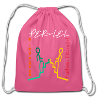 P.F.E Drawstring Bag - pink