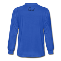 Men's Long Sleeve T-Shirt - royal blue