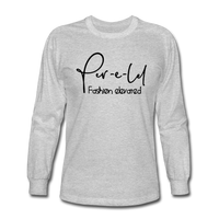 Men's Long Sleeve T-Shirt - heather gray