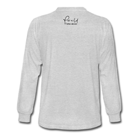 Men's Long Sleeve T-Shirt - heather gray