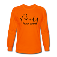 Men's Long Sleeve T-Shirt - orange