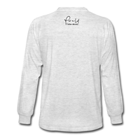 Men's Long Sleeve T-Shirt - light heather gray