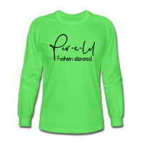 Men's Long Sleeve T-Shirt - kiwi