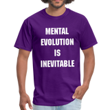MENTAL EVOLUTION Unisex Classic T-Shirt - purple