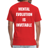 MENTAL EVOLUTION Unisex Classic T-Shirt - red