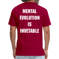 MENTAL EVOLUTION Unisex Classic T-Shirt - dark red