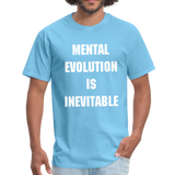 MENTAL EVOLUTION Unisex Classic T-Shirt - aquatic blue