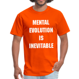 MENTAL EVOLUTION Unisex Classic T-Shirt - orange