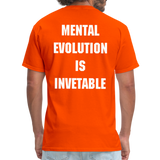 MENTAL EVOLUTION Unisex Classic T-Shirt - orange