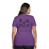Skateboard Women’s Premium T-Shirt - purple