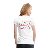 Emoji Women’s Premium T-Shirt - white