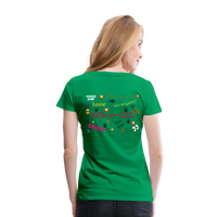 Emoji Women’s Premium T-Shirt - kelly green
