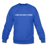 Stickman  Crewneck Sweatshirt - royal blue