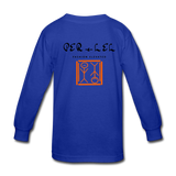 Original P.F.E Kids' Long Sleeve T-Shirt - royal blue