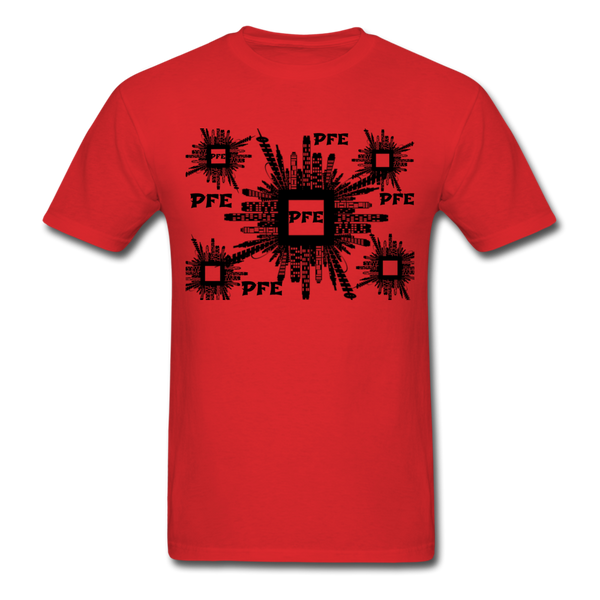 P.F.E Unisex Classic T-Shirt - red