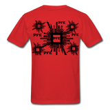 P.F.E Unisex Classic T-Shirt - red