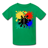 Paint Splash Kids' T-Shirt - kelly green